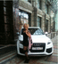 На фотосессии у Audi Q7 8июня2010